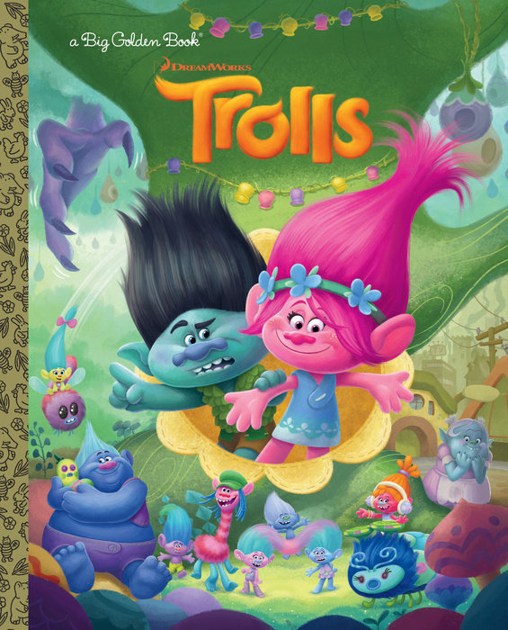 Cover of Trolls Big Golden Book (DreamWorks Trolls)