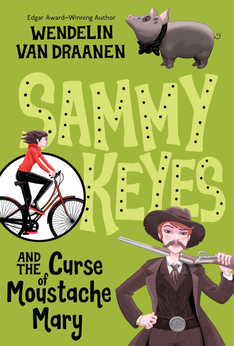 Cover of Sammy Keyes and the Curse of Moustache Mary