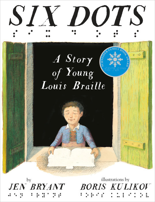 Book cover for Six Dots: A Story of Young Louis Braille