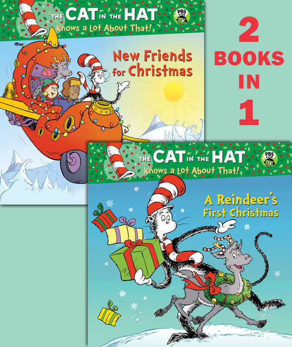 Cover of A Reindeer\'s First Christmas/New Friends for Christmas (Dr. Seuss/Cat in the Hat)