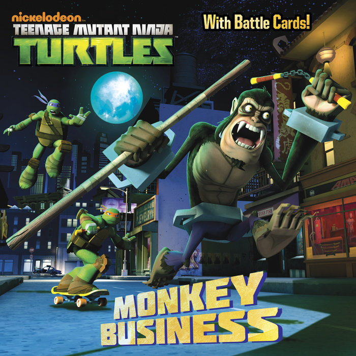 Cover of Monkey Business (Teenage Mutant Ninja Turtles)