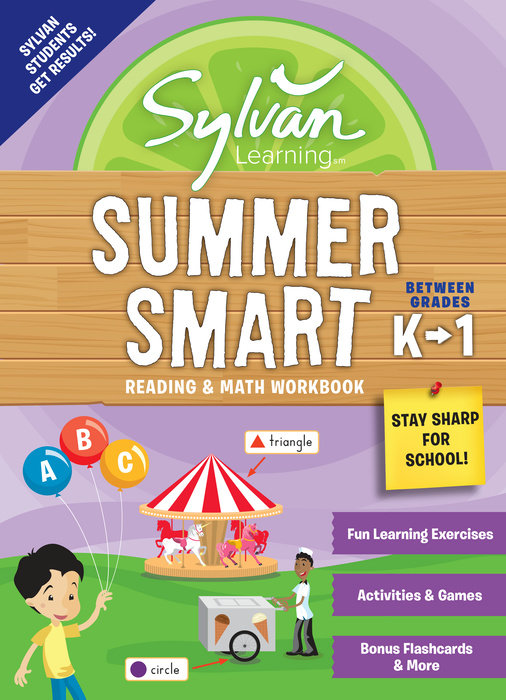 Cover of Sylvan Summer Smart Workbook: Between Grades K & 1