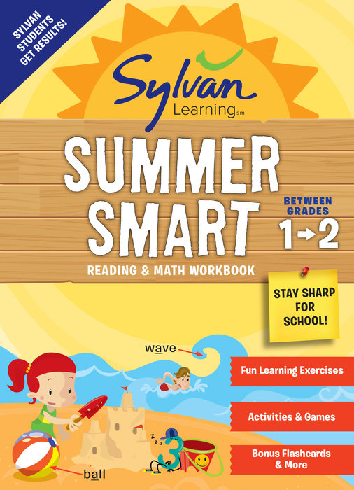 Cover of Sylvan Summer Smart Workbook: Between Grades 1 & 2
