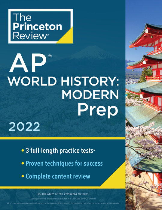 Cover of Princeton Review AP World History: Modern Prep, 2022