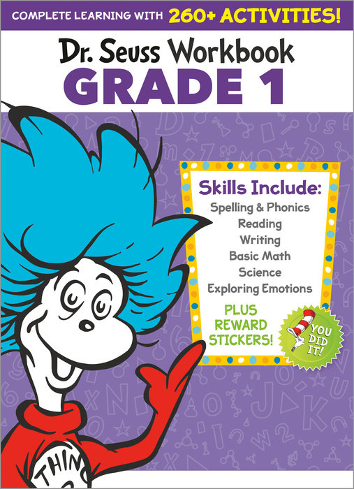 Cover of Dr. Seuss Workbook: Grade 1