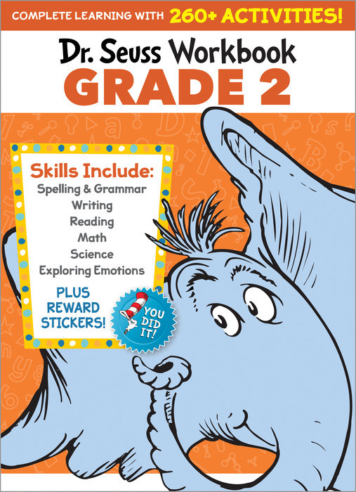Cover of Dr. Seuss Workbook: Grade 2