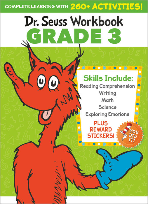 Cover of Dr. Seuss Workbook: Grade 3