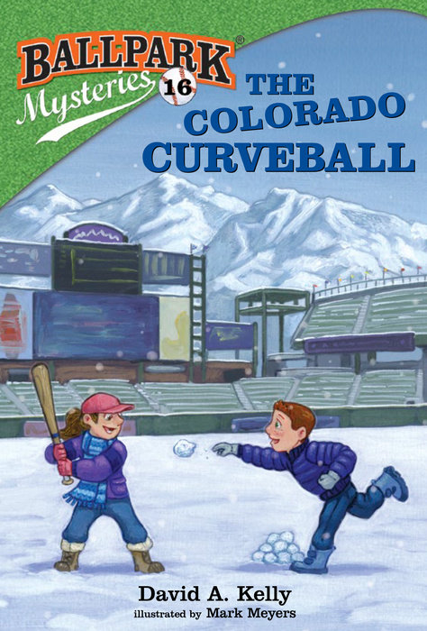 Book cover for Ballpark Mysteries #16: The Colorado Curveball
