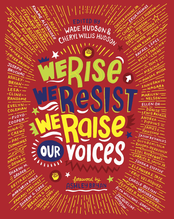 Book cover for We Rise, We Resist, We Raise Our Voices