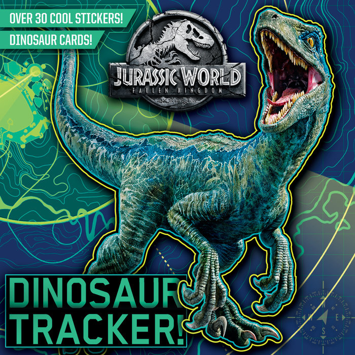Book cover for Dinosaur Tracker! (Jurassic World: Fallen Kingdom)