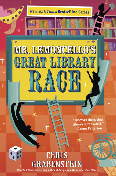 Book cover for Mr. Lemoncello\'s Great Library Race