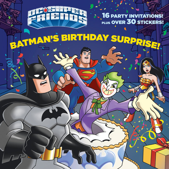 Book cover for Batman\'s Birthday Surprise! (DC Super Friends)