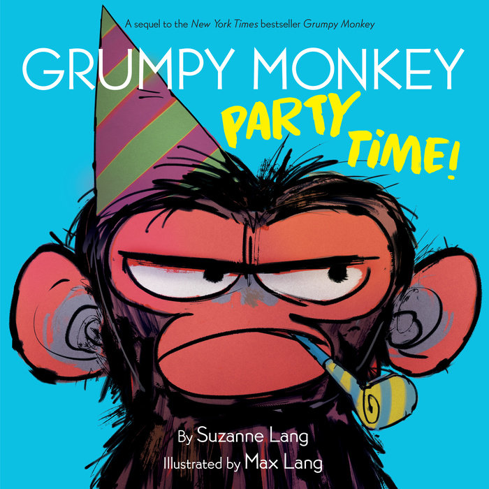 Book cover for Grumpy Monkey Party Time!