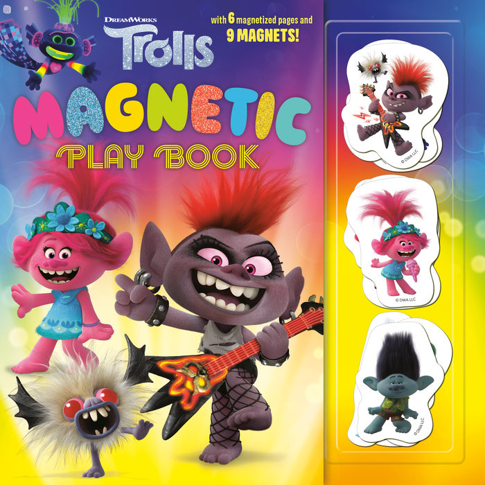 Book cover for Trolls Magnetic Play Book (DreamWorks Trolls)