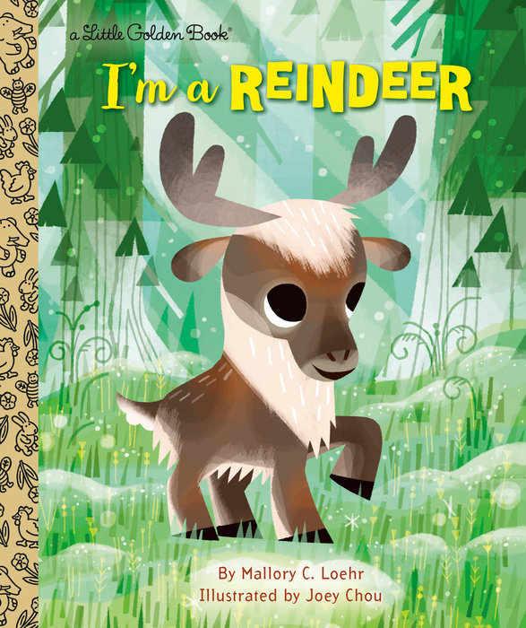 Book cover for I\'m a Reindeer