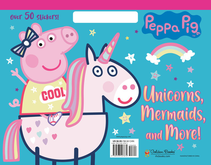 Cover of Unicorns, Mermaids, and More! (Peppa Pig)