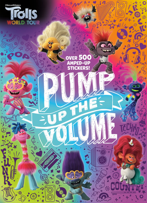 Book cover for Pump Up the Volume (DreamWorks Trolls World Tour)