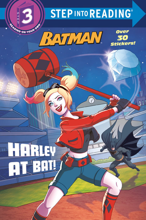Book cover for Harley at Bat! (DC Super Heroes: Batman)