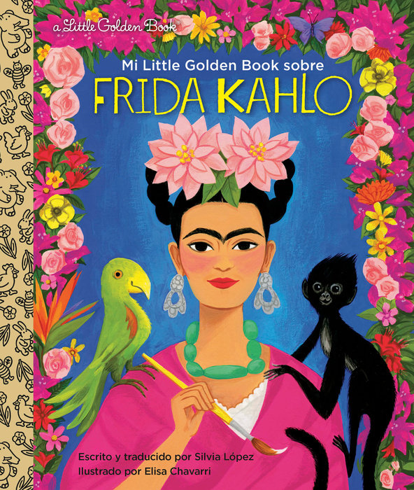 Book cover for Mi Little Golden Book sobre Frida Kahlo (My Little Golden Book About Frida Kahlo Spanish Edition)