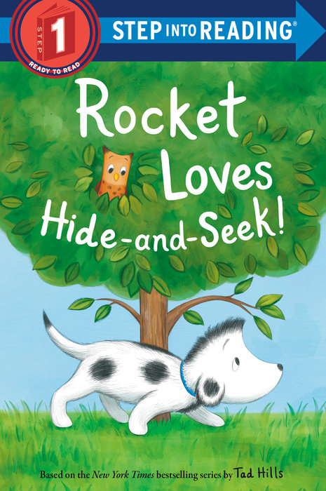 Book cover for Rocket Loves Hide-and-Seek!