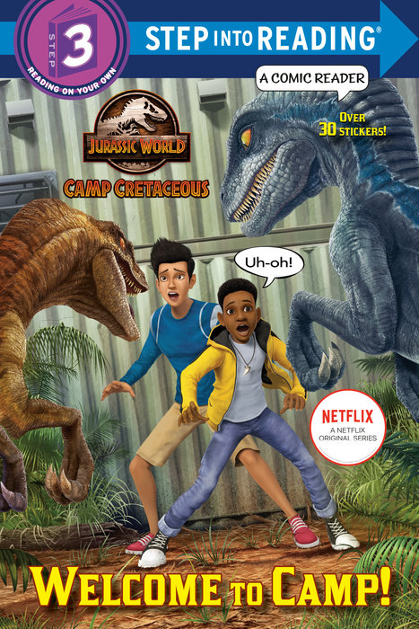 Book cover for Welcome to Camp! (Jurassic World: Camp Cretaceous)