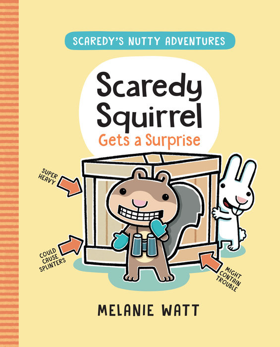 Cover of Scaredy Squirrel Gets a Surprise