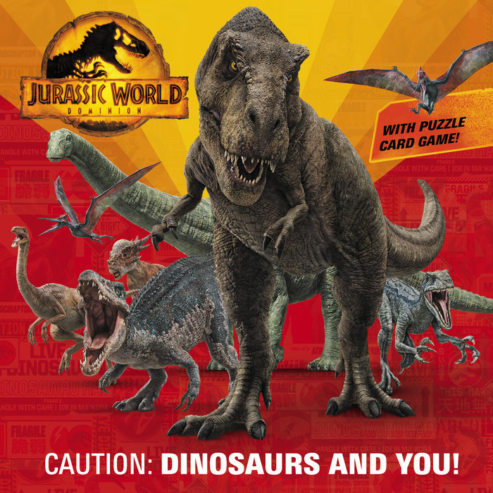 Cover of Caution: Dinosaurs and You! (Jurassic World Dominion)