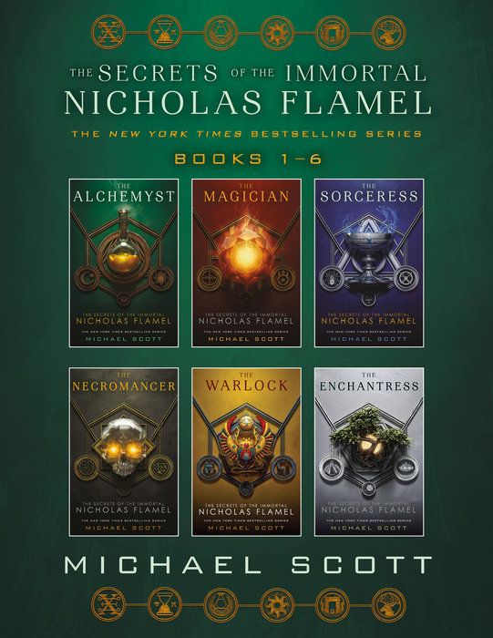 Cover of The Secrets of the Immortal Nicholas Flamel Complete Collection (Books 1-6)