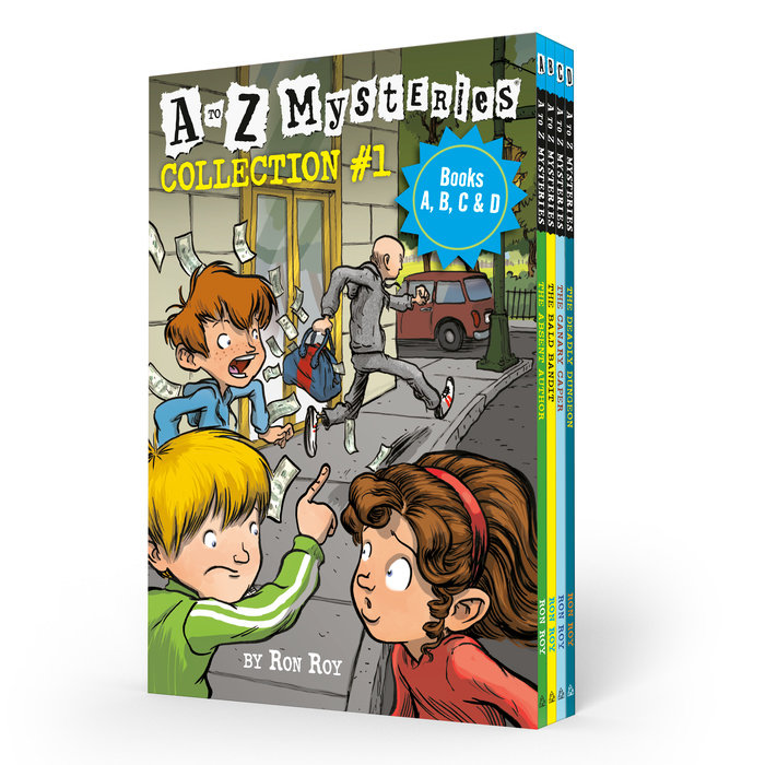 Cover of A to Z Mysteries Boxed Set Collection #1 (Books A, B, C, & D)
