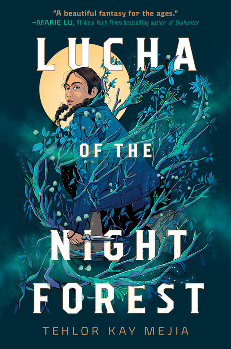 Book cover for Lucha of the Night Forest