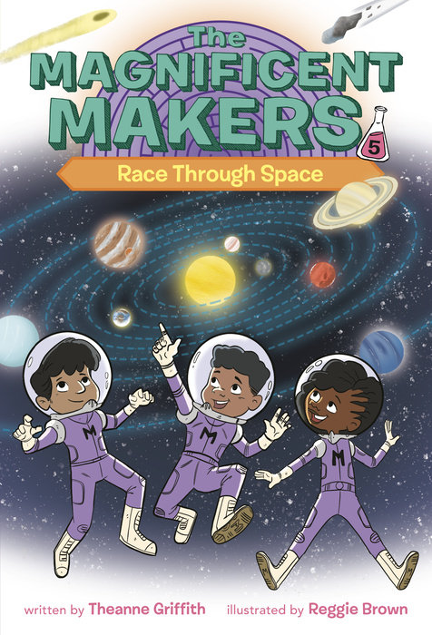 Cover of The Magnificent Makers #5: Race Through Space