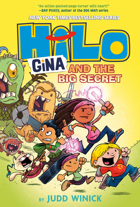 Cover of Hilo Book 8: Gina and the Big Secret