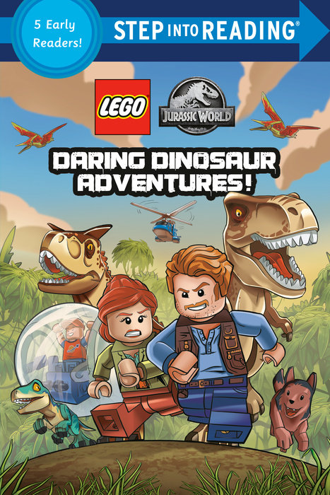 Cover of Daring Dinosaur Adventures! (LEGO Jurassic World)