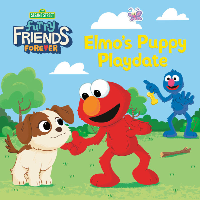 Cover of Furry Friends Forever: Elmo\'s Puppy Playdate (Sesame Street)