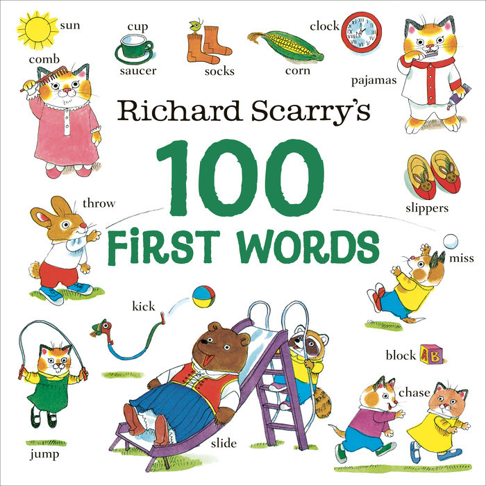 Cover of Richard Scarry\'s 100 First Words