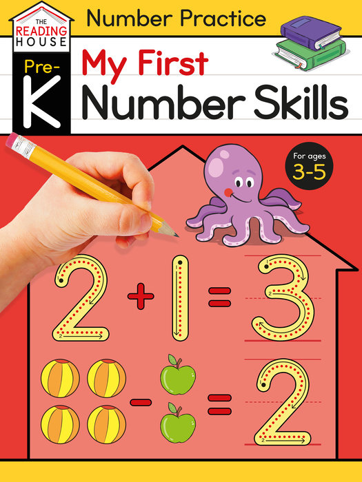 Cover of My First Number Skills (Pre-K Number Workbook)