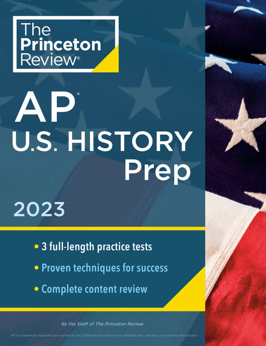 Cover of Princeton Review AP U.S. History Prep, 2023