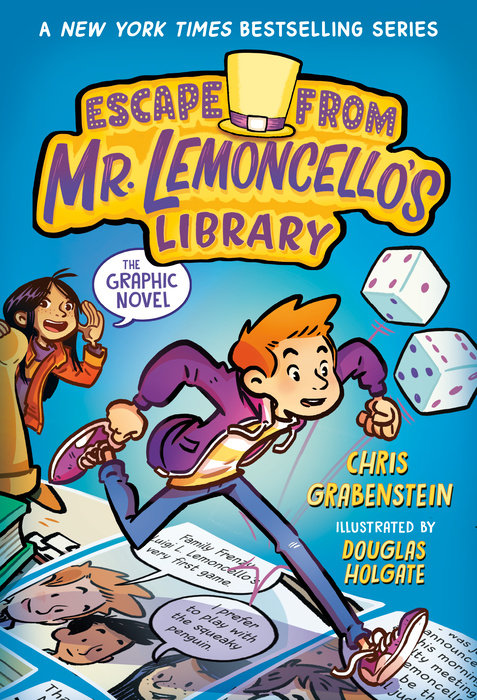 Cover of Escape from Mr. Lemoncello\'s Library: The Graphic Novel