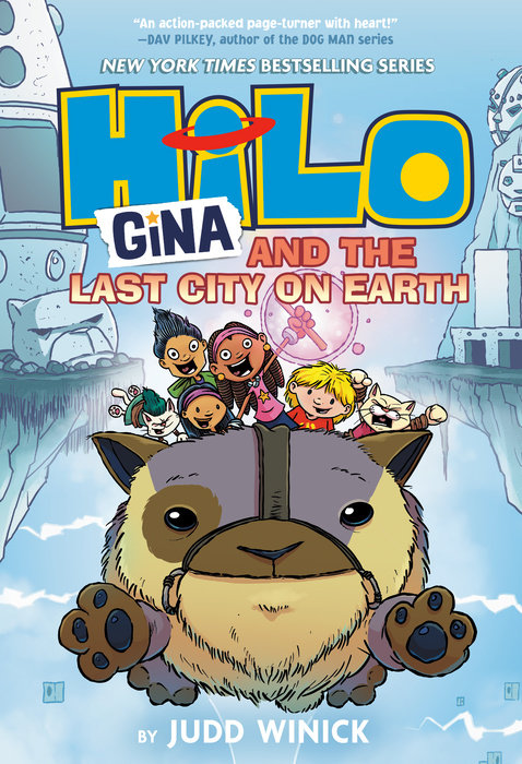 Cover of Hilo Book 9: Gina and the Last City on Earth
