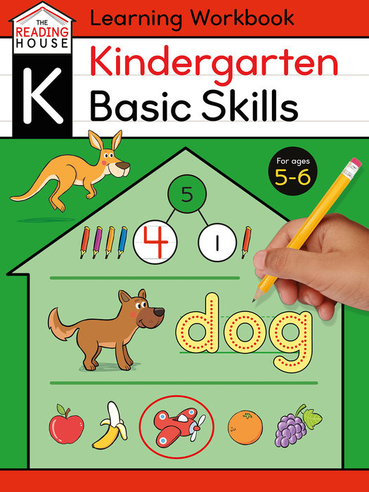 Cover of Kindergarten Basic Skills (Learning Concepts Workbook)