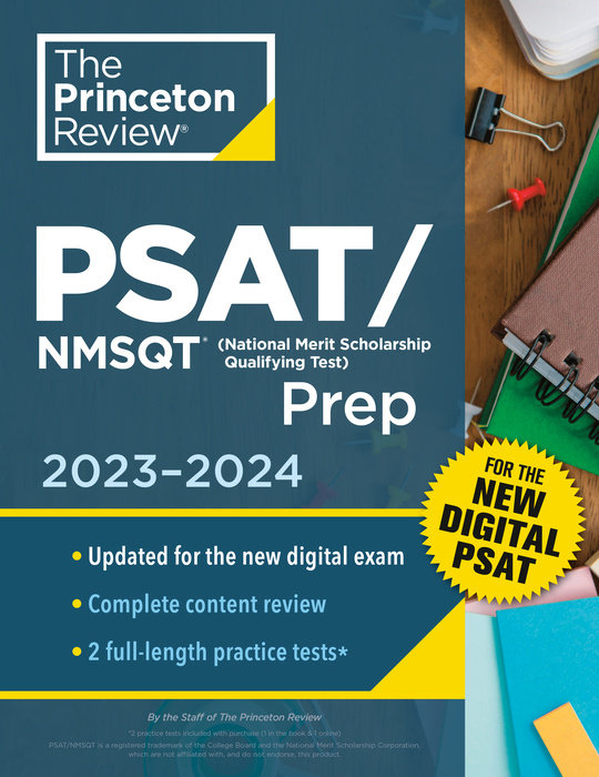 Cover of Princeton Review PSAT/NMSQT Prep, 2023-2024