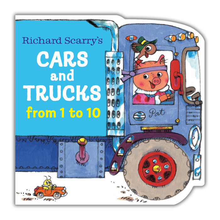 Cover of Richard Scarry\'s Cars and Trucks from 1 to 10