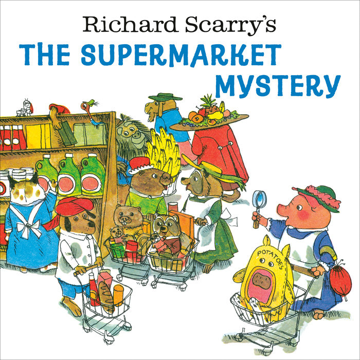 Cover of Richard Scarry\'s The Supermarket Mystery