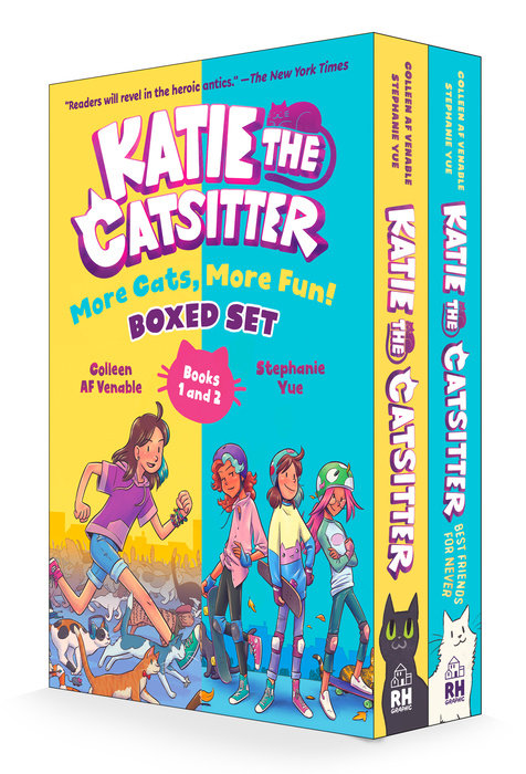 Cover of Katie the Catsitter: More Cats, More Fun! Boxed Set (Books 1 and 2)