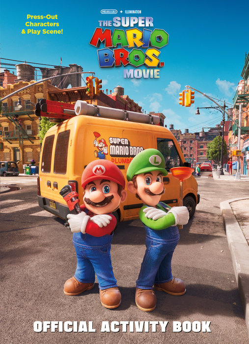 Book cover for Nintendo and Illumination present The Super Mario Bros. Movie Official Activity Book