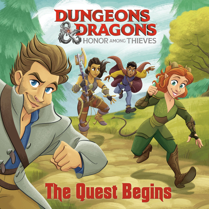 Book cover for The Quest Begins (Dungeons & Dragons: Honor Among Thieves)