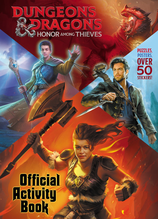 Cover of Dungeons & Dragons: Honor Among Thieves: Official Activity Book (Dungeons &  Dragons: Honor Among Thieves)