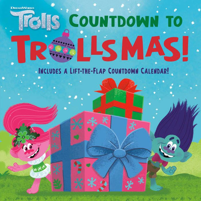 Cover of Countdown to Trollsmas (DreamWorks Trolls)