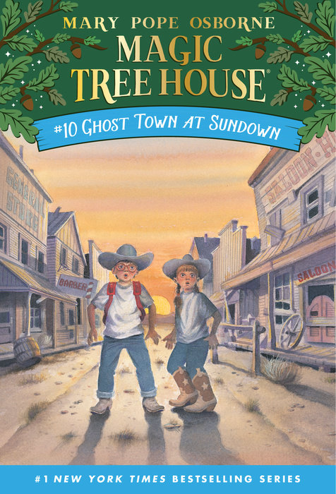 Book cover for Ghost Town at Sundown