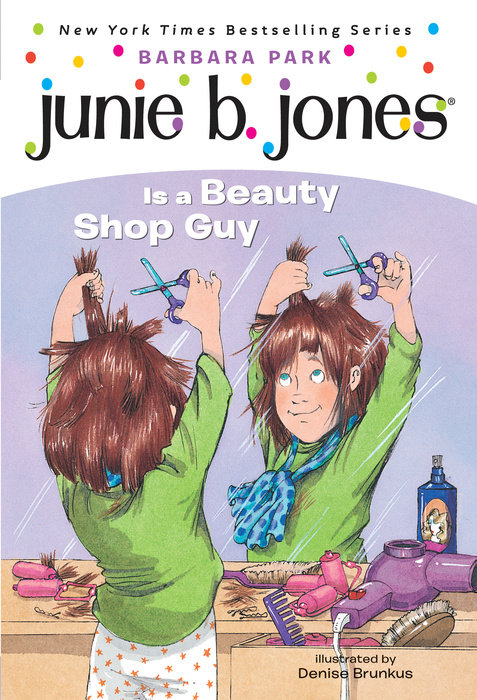 Book cover for Junie B. Jones #11: Junie B. Jones Is a Beauty Shop Guy